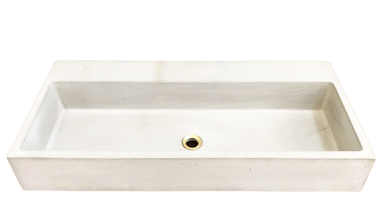 Kelle Brown Floating Vanity White8