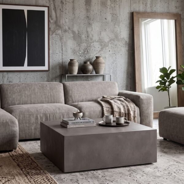 BLOK Concrete coffee table