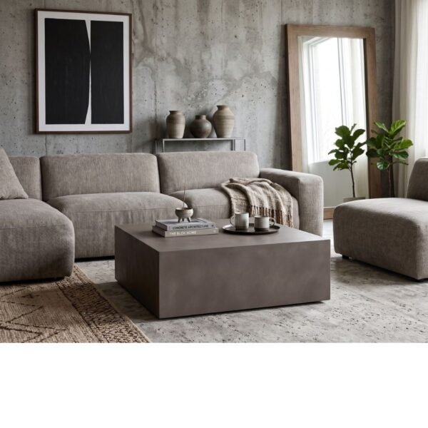BLOK Concrete Coffee Table by Slabs by Design