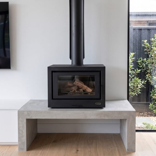 Ember Concrete Fire Hearth by Slabs by Design