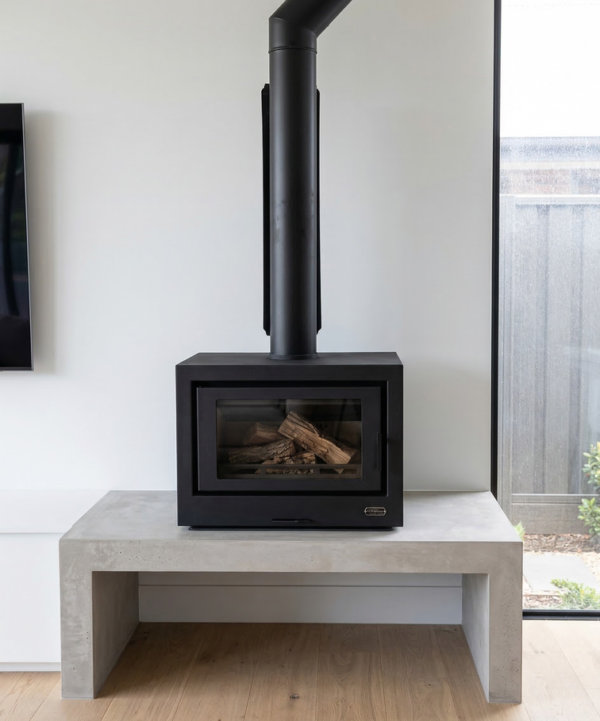 Ember Concrete Fire Hearth