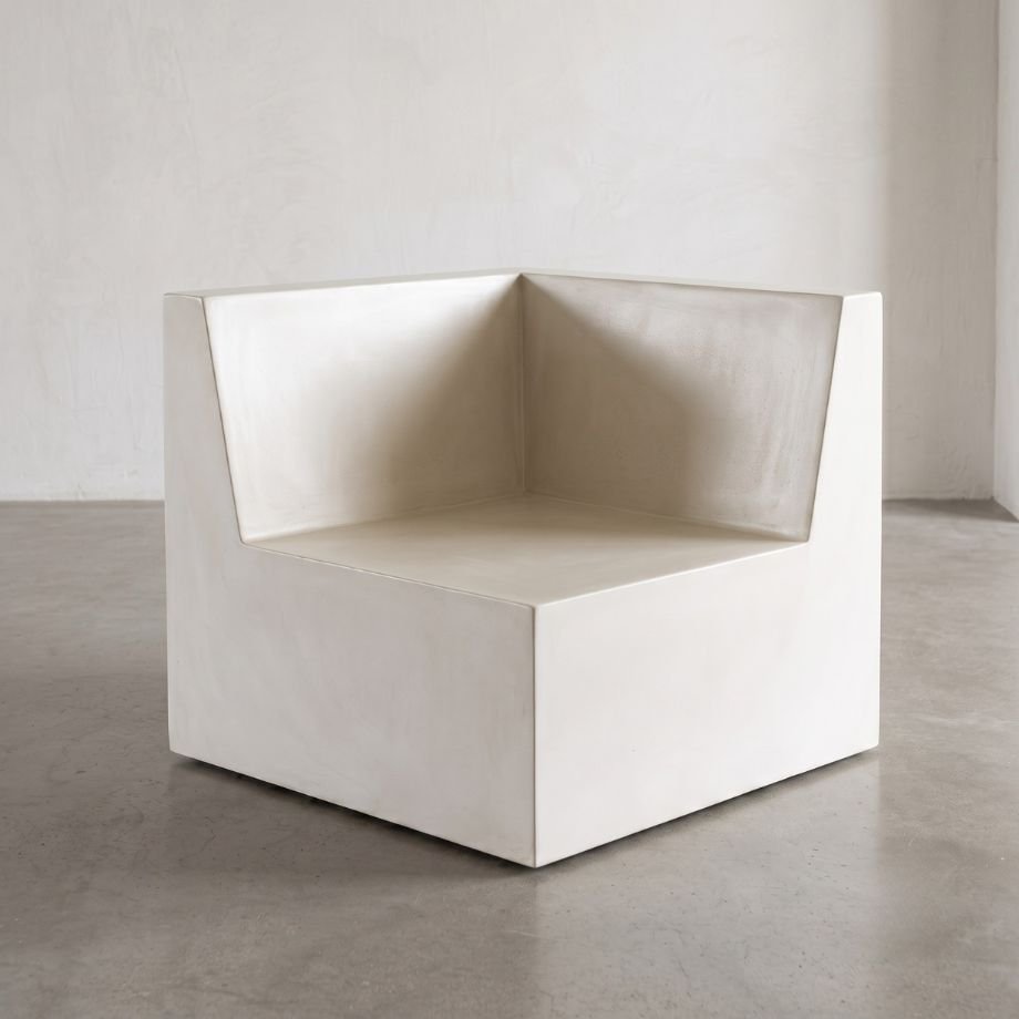 Hydra Modular concrete seat by Slabs by Design