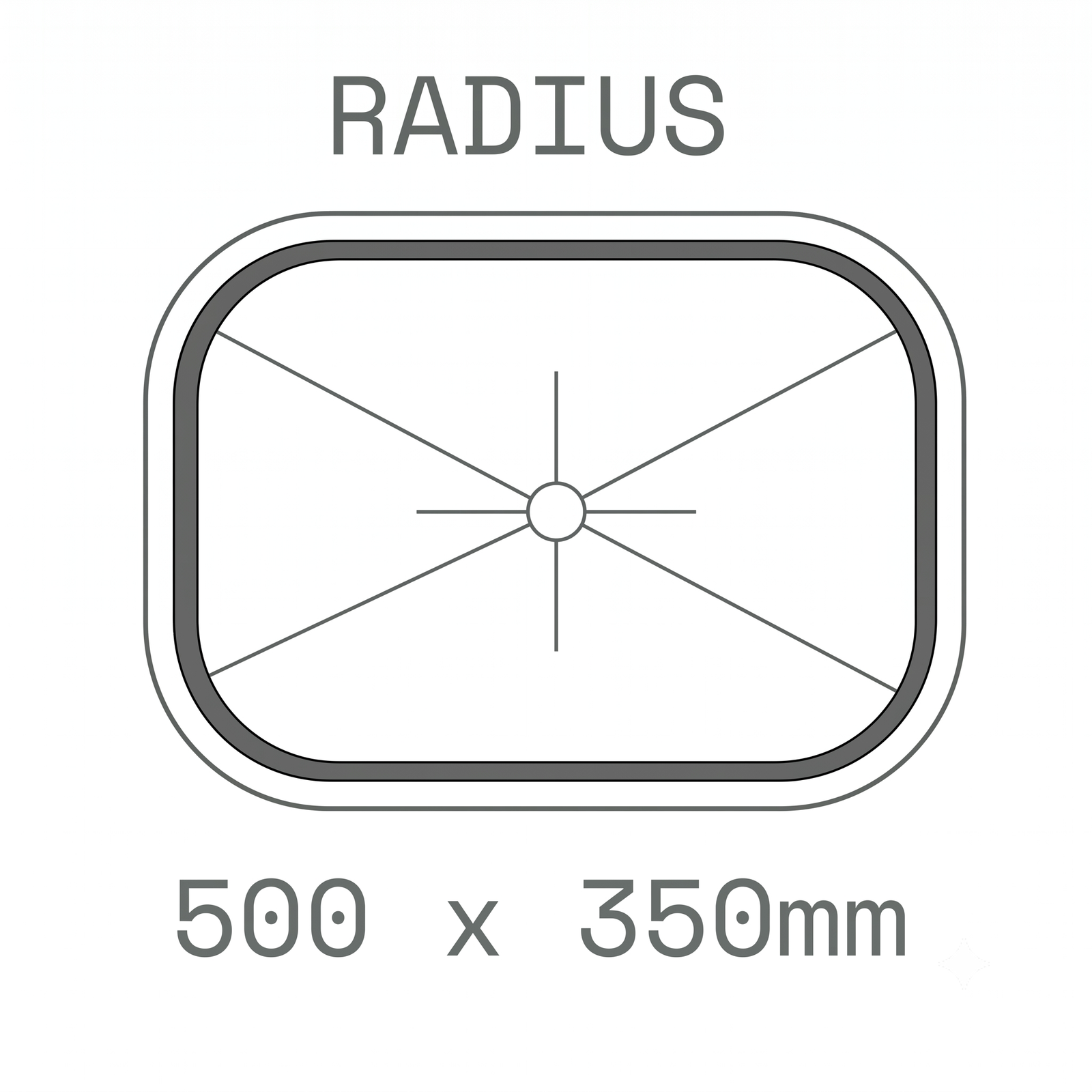Radius Inbuilt concrete basin design