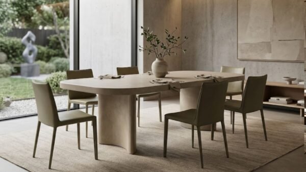 Arc Concrete Dining Table