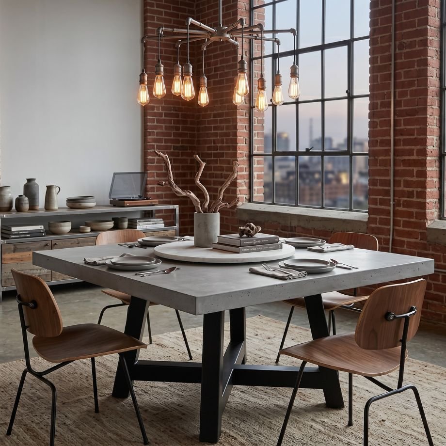Cambridge Concrete Dining Table