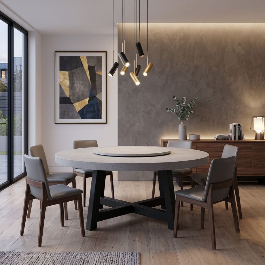 Dover Concrete Dining Table