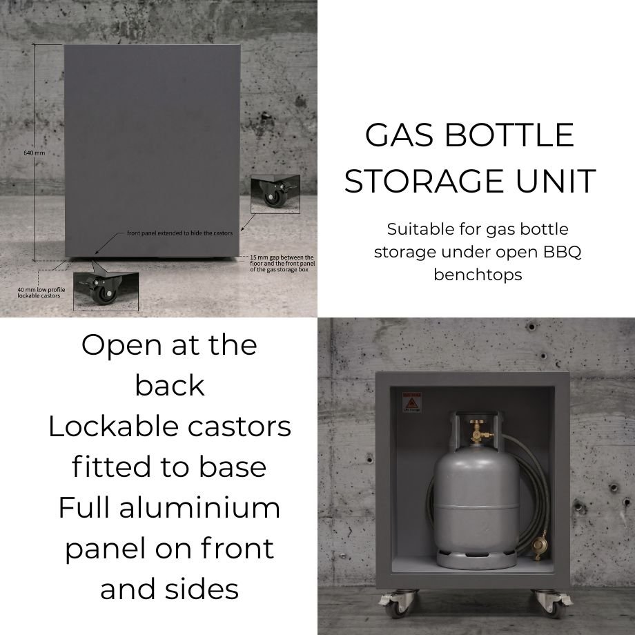 Gas Bottle Storage Unit by Slabs by Design