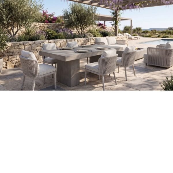Richmond Concrete Dining Table by Slabs by Design