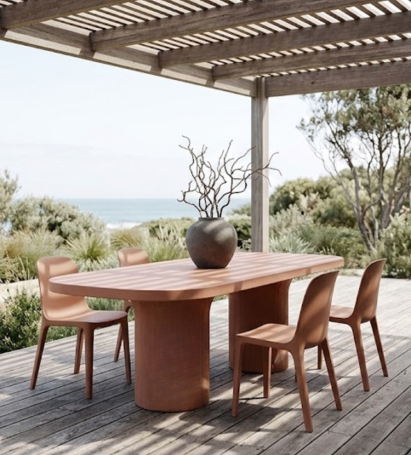 Cooper Grande Concrete Dining Table by Slabs by Design