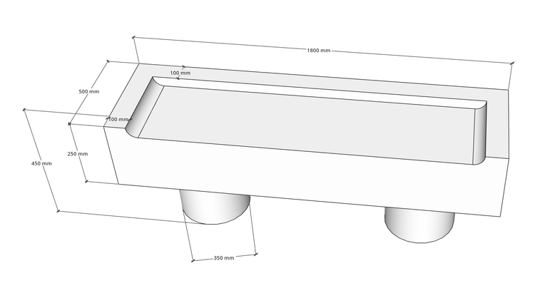 Scoop Bench Seat - Image 2