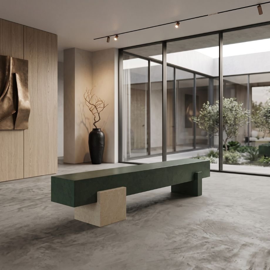 Concrete Nexus Bench Seat