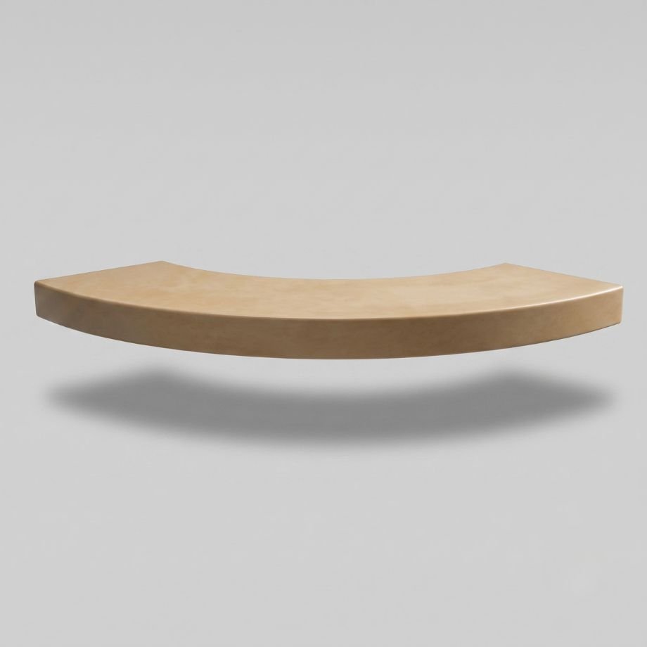 Aura Concrete Bench seat top by Slabs by Design