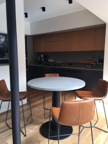 Custom Bar table - Slate Grey