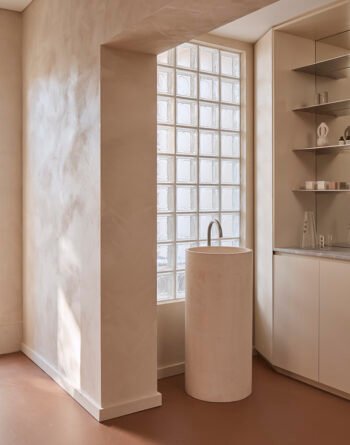 Column freestanding basin Rose